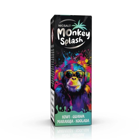 Liquid Monkey Splash Salt - Kiwi Guawa Marakuja Koolada 20mg (A25) Liquid Monkey Splash Salt - Kiwi Guawa Marakuja Koolada 20mg (A25)