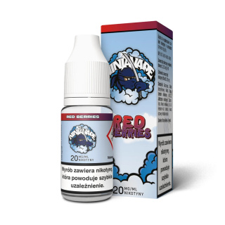Liquid Ninja Vape 10ml - Red Berries 20mg (A25)