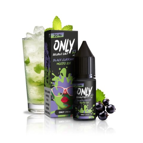 Liquid Only Double Salt 10ml - Black Currant Mojito Ice 20mg (A25) Liquid Only Double Salt 10ml - Black Currant Mojito Ice 20mg (A25)