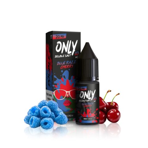 Liquid Only Double Salt 10ml - Blue Razz Cherry 20mg (A25) Liquid Only Double Salt 10ml - Blue Razz Cherry 20mg (A25)