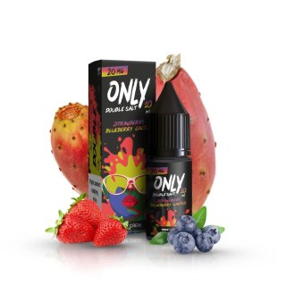 Liquid Only Double Salt 10ml - Strawberry Blueberry Cactus (A25)