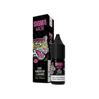 Liquid Sigma Salts 10ml - Kiwi Marakuja Limonka 20mg (A25)