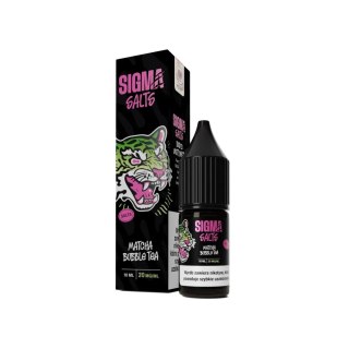 Liquid Sigma Salts 10ml - Matcha Bubble Tea 20mg (A25)