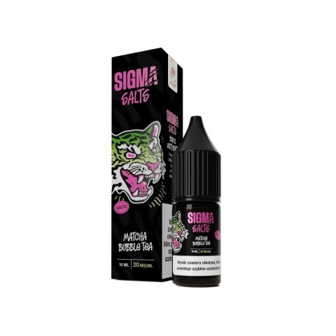Liquid Sigma Salts 10ml - Matcha Bubble Tea 20mg (A25) Liquid Sigma Salts 10ml - Matcha Bubble Tea 20mg (A25)