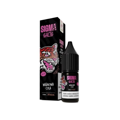 Liquid Sigma Salts 10ml - Wiśniowa Cola 20mg (A25) Liquid Sigma Salts 10ml - Wiśniowa Cola 20mg (A25)