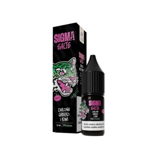 Liquid Sigma Salts 10ml - Zielone Jabłko Kiwi 20mg (A25)