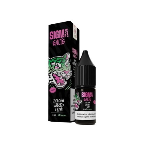 Liquid Sigma Salts 10ml - Zielone Jabłko Kiwi 20mg (A25) Liquid Sigma Salts 10ml - Zielone Jabłko Kiwi 20mg (A25)