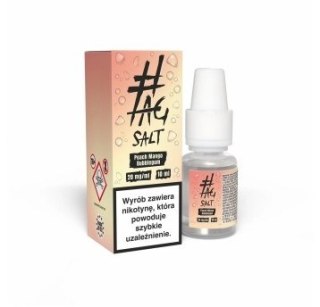 Liquid #TAG Drinks Salt 10ml - Peach Mango Bubblegum 20mg (A25)