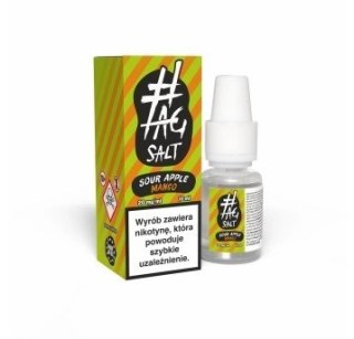 Liquid #TAG Sour Salt 10ml - Apple Mango 20mg (A25)