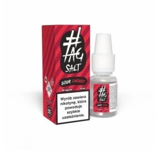Liquid #TAG Sour Salt 10ml - Cherry 20mg (A25)