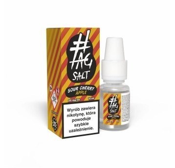 Liquid #TAG Sour Salt 10ml - Cherry Apple 20mg (A25) Liquid #TAG Sour Salt 10ml - Cherry Apple 20mg (A25)