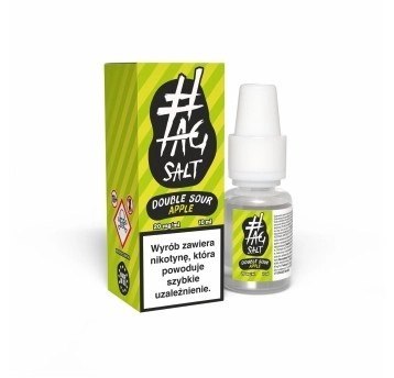 Liquid #TAG Sour Salt 10ml - Double Apple 20mg (A25) Liquid #TAG Sour Salt 10ml - Double Apple 20mg (A25)