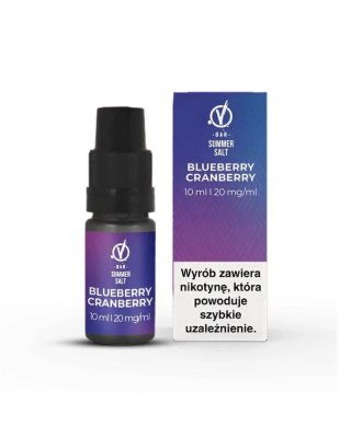 Liquid VBar Salt 10ml - Blueberry Cranberry 20mg (A25)