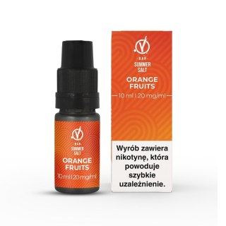 Liquid VBar Salt 10ml - Orange Fruits 20mg (A25)