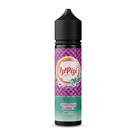 Longfill Izi Pizi Mint 6/60ml - Owocowy Sorbet Mięta Longfill Izi Pizi Mint 6/60ml - Owocowy Sorbet Mięta