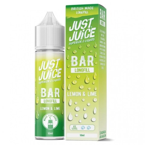 Longfill Just Juice Bar 10/60ml - Lemon Lime (A25) Longfill Just Juice Bar 10/60ml - Lemon Lime (A25)