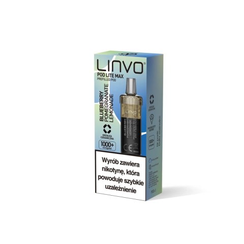 Wkład Vbar Linvo Pod Lite MAX - Blueberry Pomegranate Lemonade 20mg (A25) Wkład Vbar Linvo Pod Lite MAX - Blueberry Pomegranate Lemonade 20mg (A25)