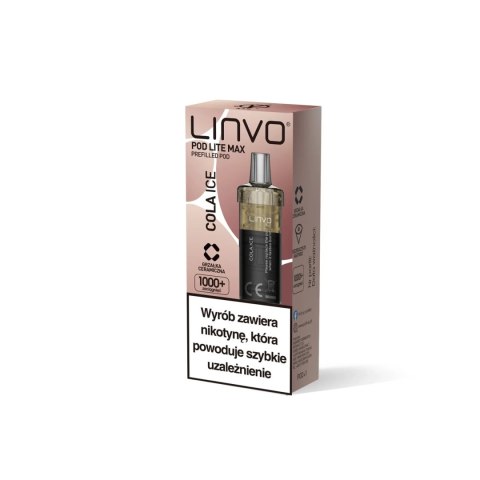 Wkład Vbar Linvo Pod Lite MAX - Cola Ice 20mg (A25) Wkład Vbar Linvo Pod Lite MAX - Cola Ice 20mg (A25)