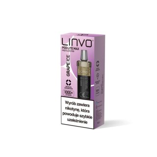 Wkład Vbar Linvo Pod Lite MAX - Grape Ice 20mg (A25)