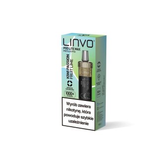 Wkład Vbar Linvo Pod Lite MAX - Kiwi Passion Fruit Lime 20mg (A25)