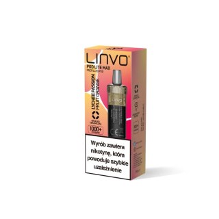 Wkład Vbar Linvo Pod Lite MAX - Lychee Passion Fruit Orange 20mg (A25)