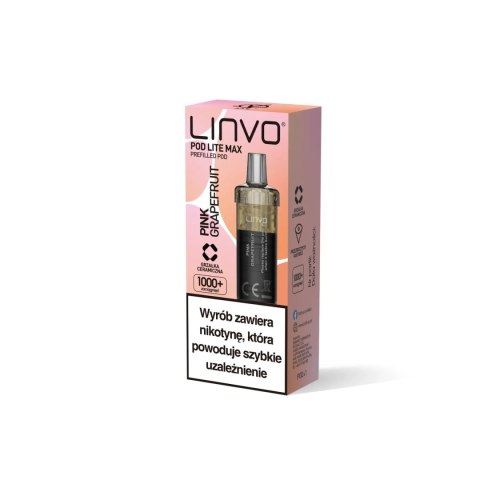 Wkład Vbar Linvo Pod Lite MAX - Pink Grapefruit 20mg (A25) Wkład Vbar Linvo Pod Lite MAX - Pink Grapefruit 20mg (A25)