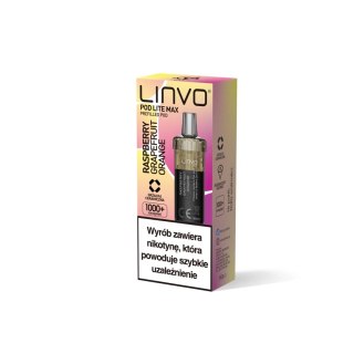 Wkład Vbar Linvo Pod Lite MAX - Raspberry Grapefruit Orange 20mg (A25)