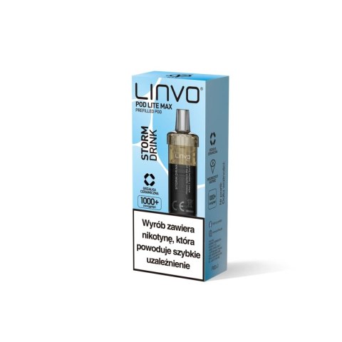 Wkład Vbar Linvo Pod Lite MAX - Storm Drink 20mg (A25) Wkład Vbar Linvo Pod Lite MAX - Storm Drink 20mg (A25)