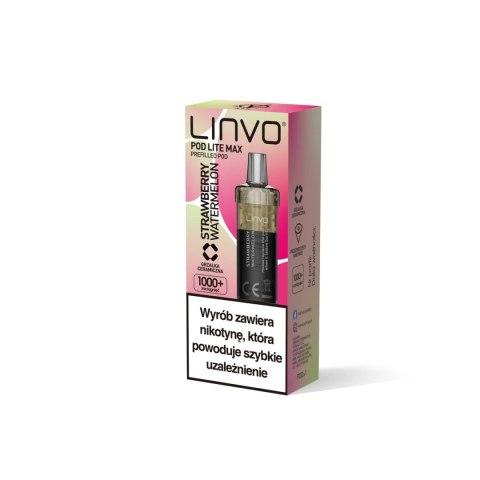 Wkład Vbar Linvo Pod Lite MAX - Strawberry Watermelon 20mg (A25) Wkład Vbar Linvo Pod Lite MAX - Strawberry Watermelon 20mg (A25)