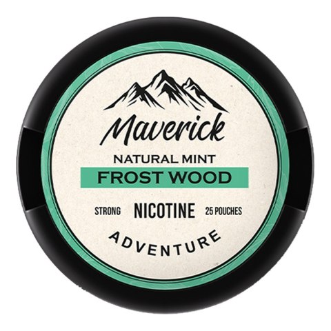 Woreczki Nikotynowe Maverick - Frost Wood 25mg Woreczki Nikotynowe Maverick - Frost Wood 25mg